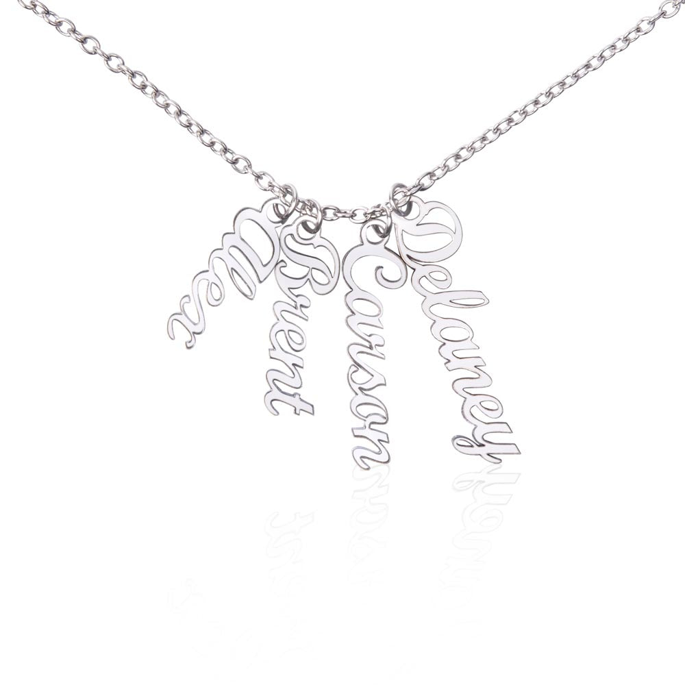 Multi Name Necklace