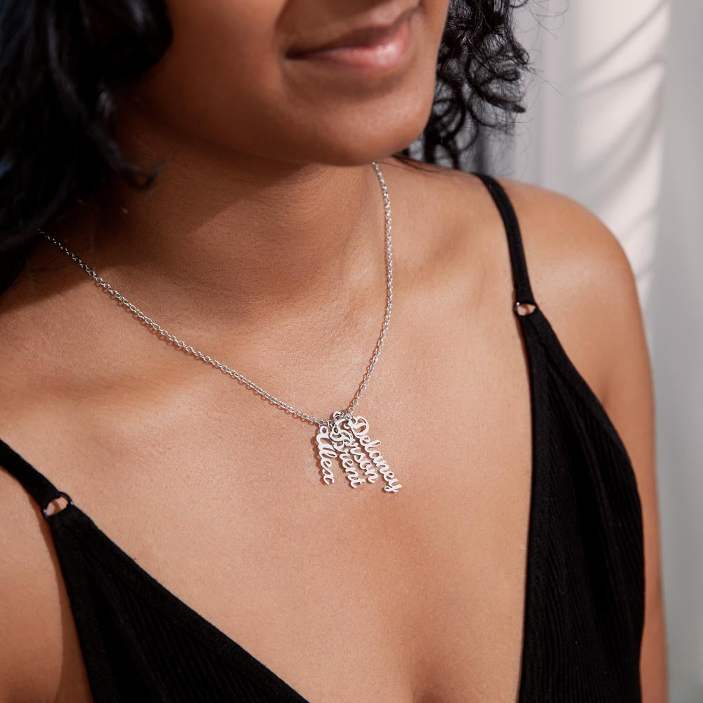 Multi Name Necklace