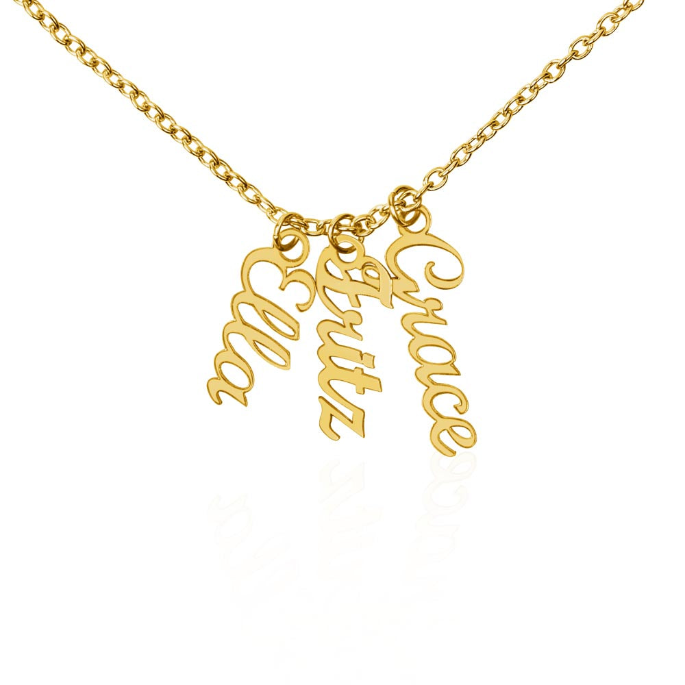 Multi Name Necklace