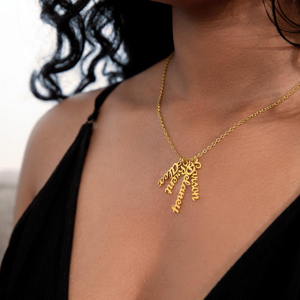Multi Name Necklace