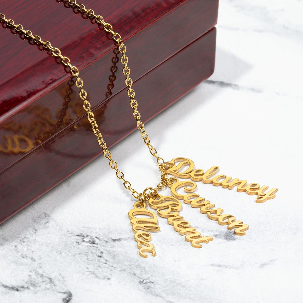 Multi Name Necklace